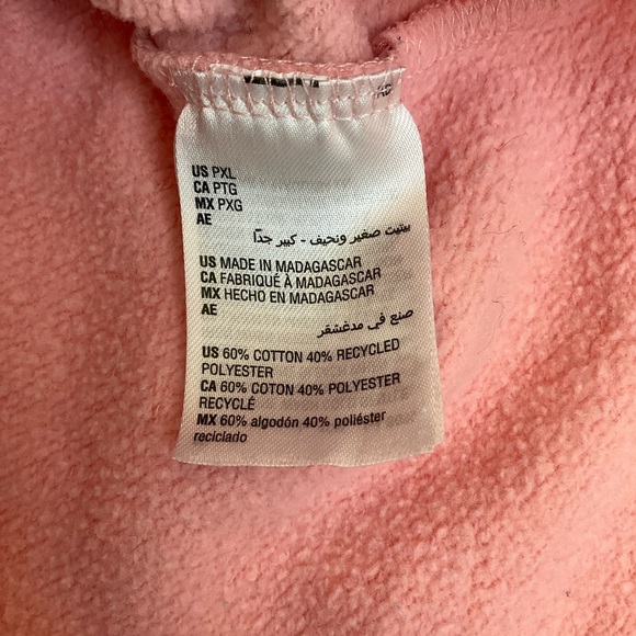 Pink Leopard Print Sweatshirt | Cozy Pullover Top PXL - Picture 7 of 11